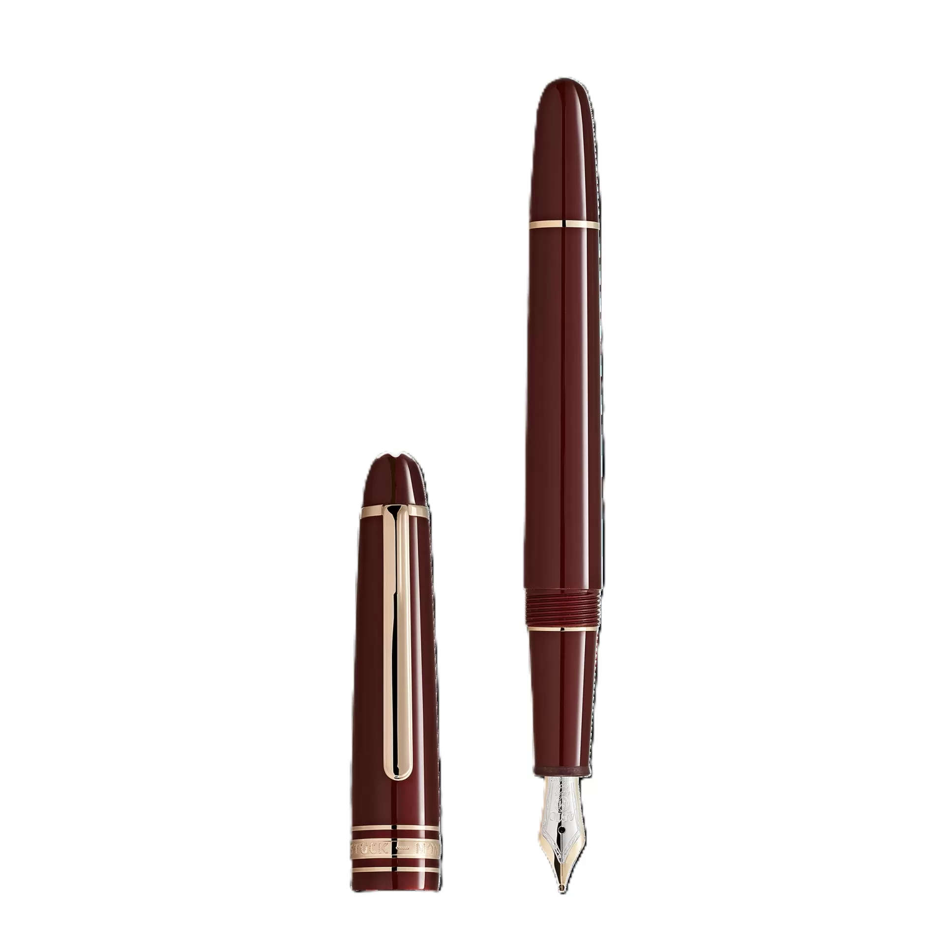 Bút máy Montblanc 145 Meisterstück Classique Burgundy Red