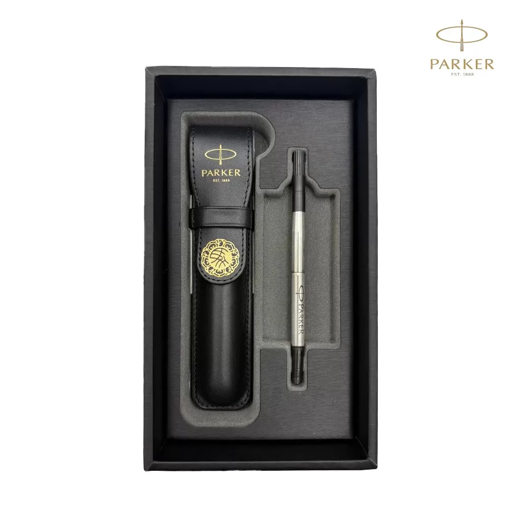Bộ quà tặng bút dạ bi Parker Ingenuty Horse  Black GT