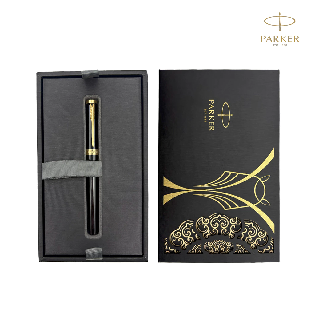 Bộ quà tặng bút dạ bi Parker Ingenuty Horse  Black GT