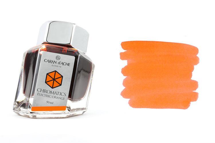 Mực Caran D'ache màu cam (Lọ 50ml)