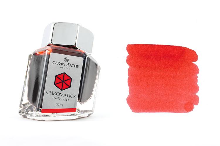 Mực Caran D'ache màu đỏ (Lọ 50ml)