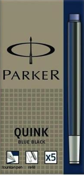 Ống mực Parker màu xanh đen blue/black