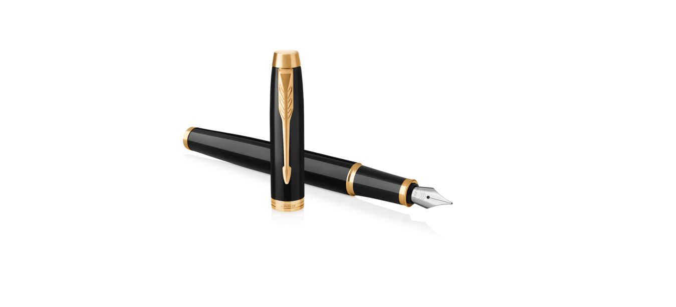 Bút máy Parker IM 2017 black cài vàng