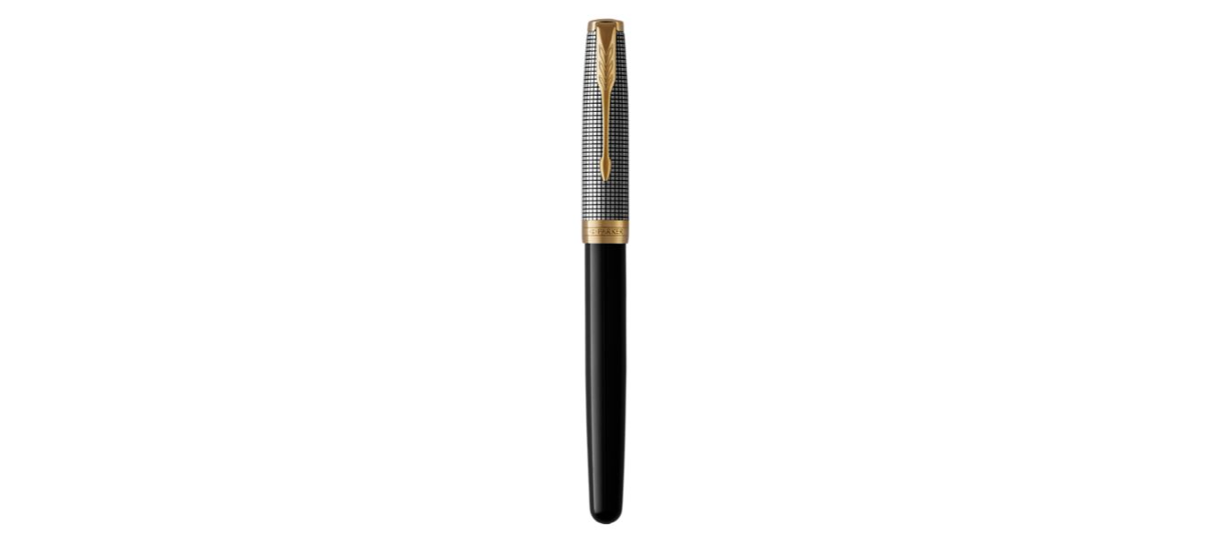 Bút Máy Parker Sonnet 17 Black Silver 18K GT