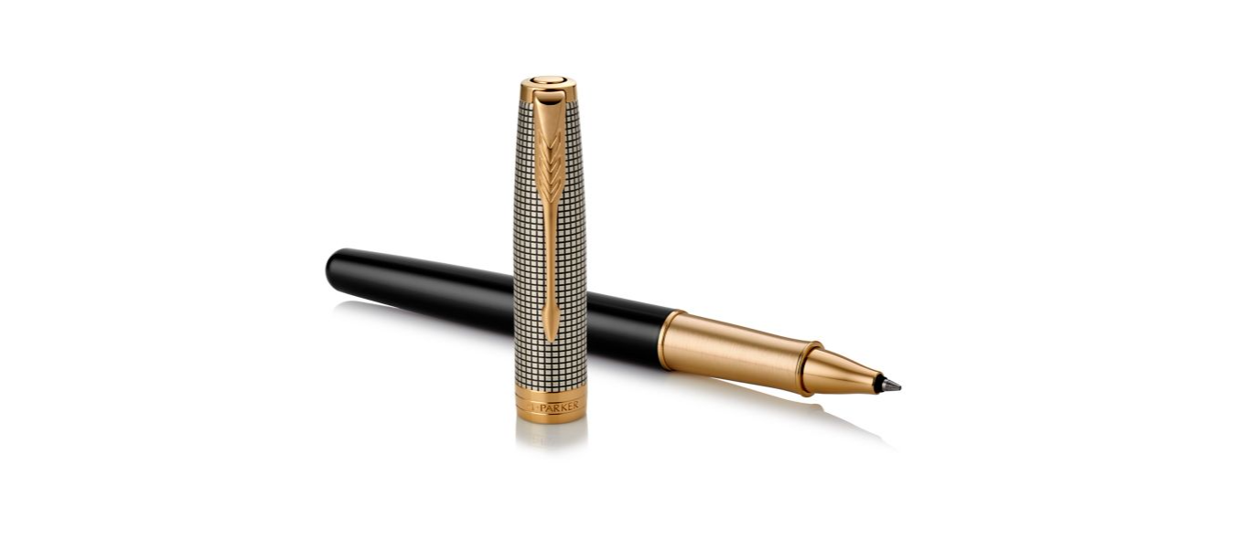 Bút Dạ Parker Sonnet 17 Black Silver GT