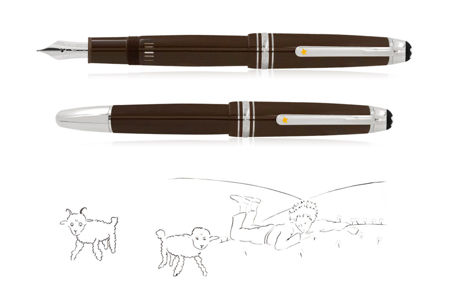 Bút máy Montblanc Meisterstuck Petit Prince&Aviator Legrand FP