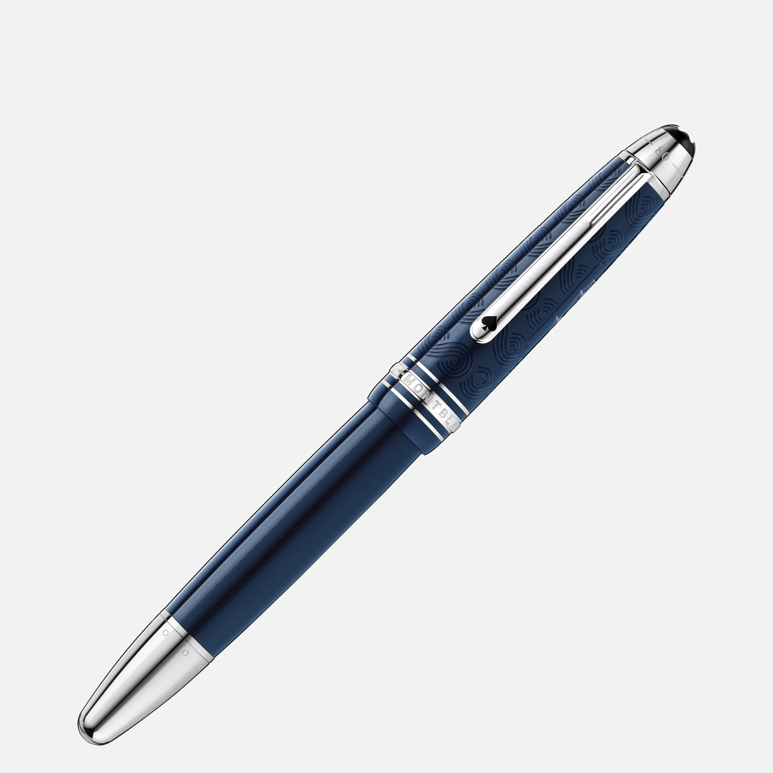 Bút dạ Montblanc MST LEGRAND Resin Around The World in 80 days Blue PT