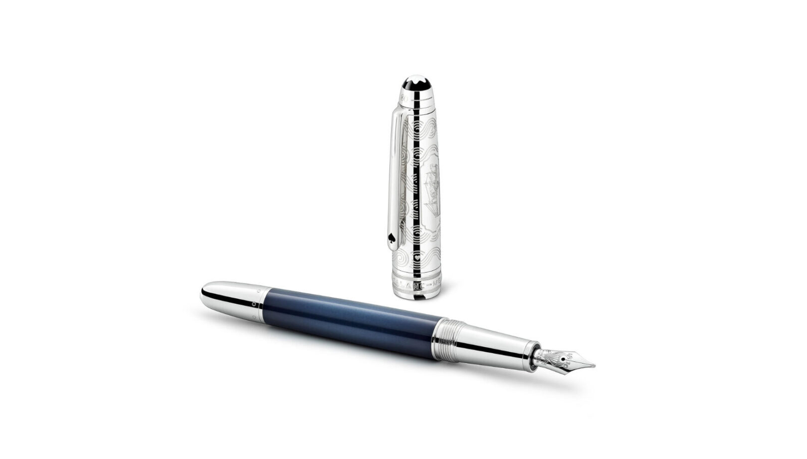 Bút máy Montblanc MST Around The World in 80 days Doue Classique PT
