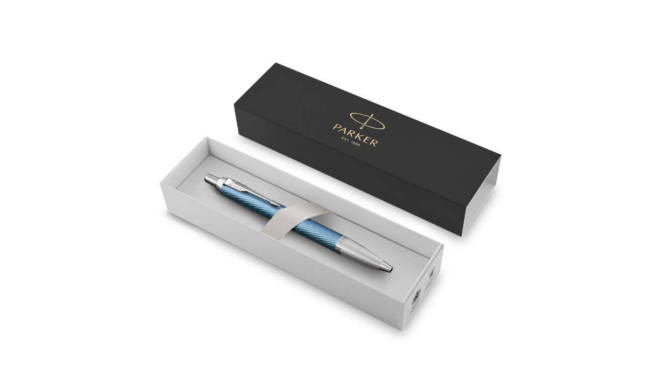 Bút bi Parker IM 17 Premium Blue Grey CT