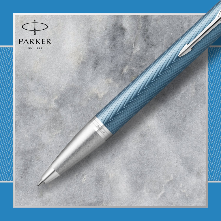 Bút bi Parker IM 17 Premium Blue Grey CT