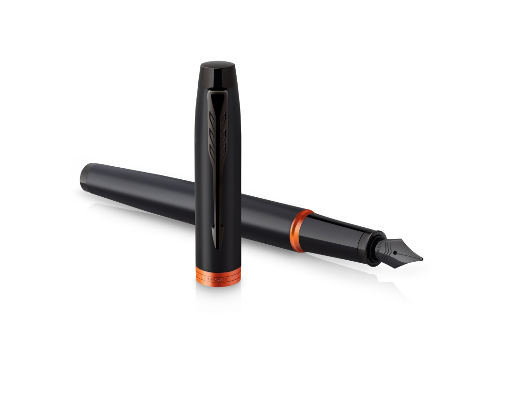 Bút máy Parker IM Flame Orange Ring BT