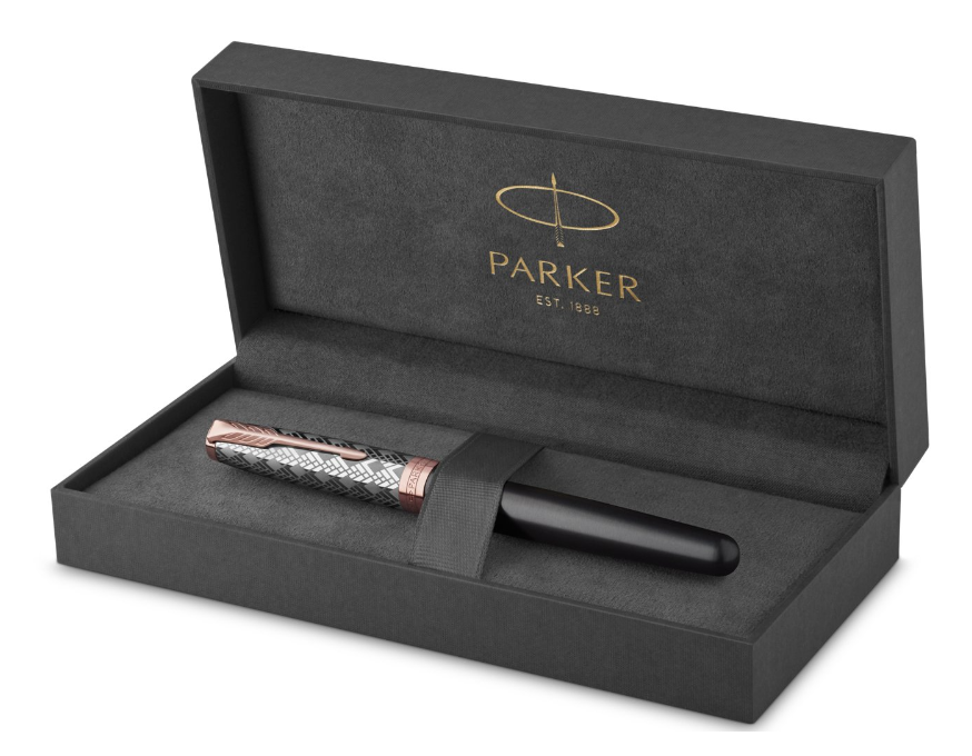Bút máy Parker SONNET 21 METAL GREY PGT 18K