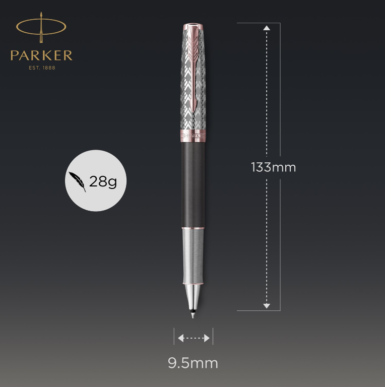 Bút dạ Parker SONNET 21 METAL GREY PGT	