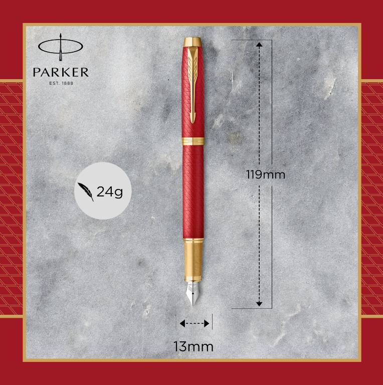 Bút máy Parker IM PRM Red GT