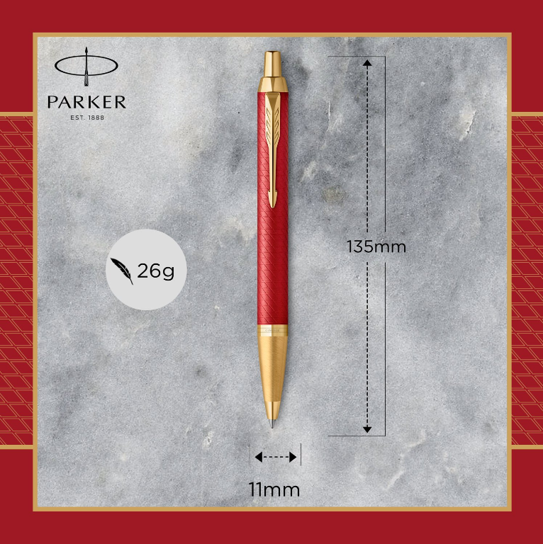 Bút bi Parker IM PRM Red GT