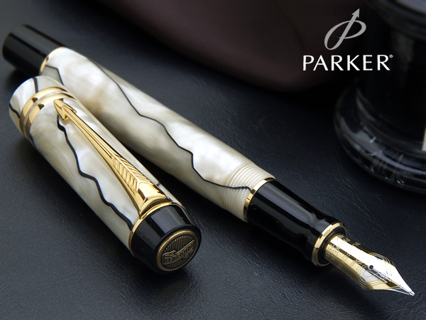 Bút máy Parker Doufold 07 vân ngọc trai GT