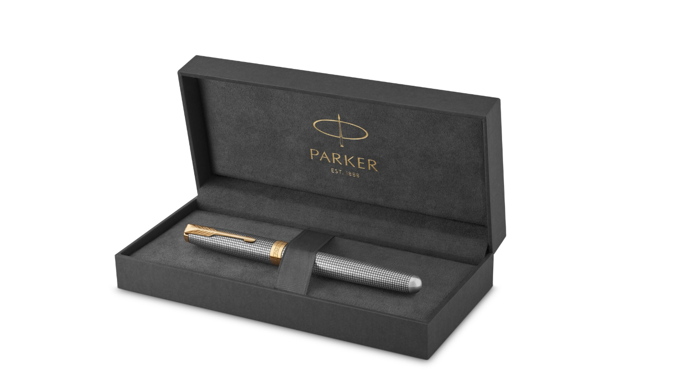 Bút máy Parker Sonnet 17 Sterling Silver Cisele GT