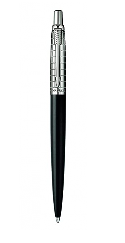 Bút bi Parker Jotter PRM Satin Blk SS CT