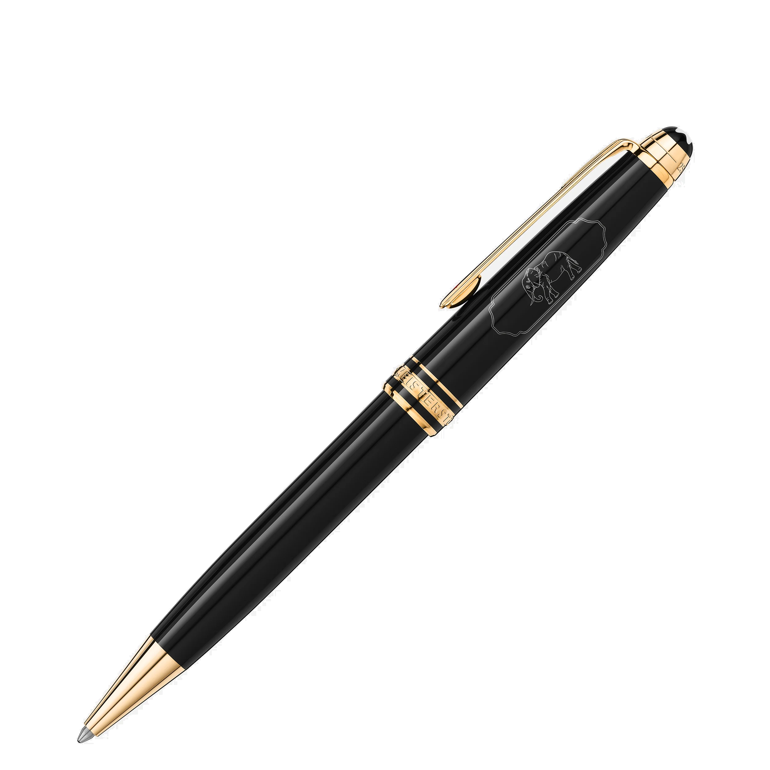 Bút bi Montblanc MST ATW in 80 days S.E. BLK Resin Classique GT