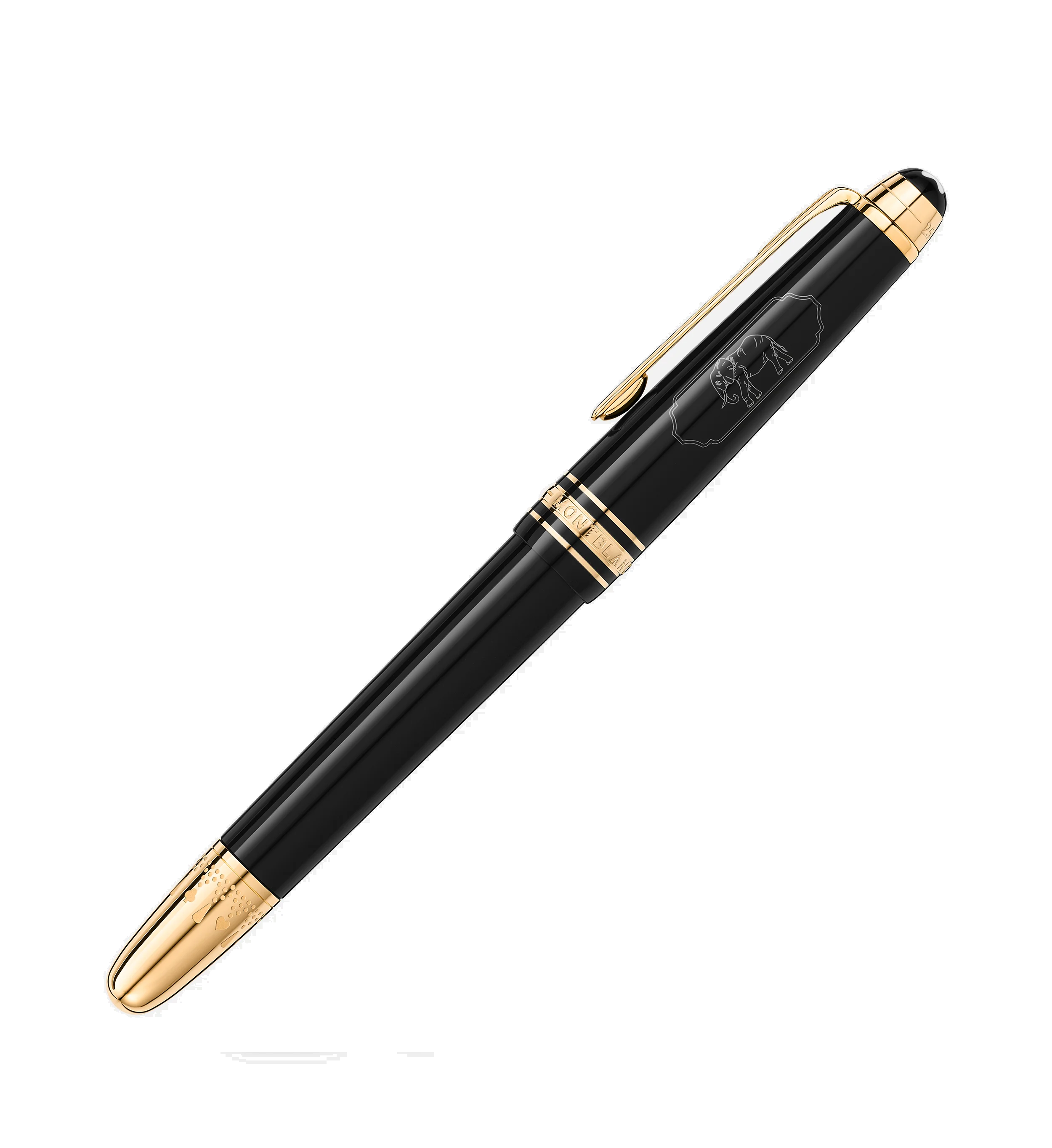 Bút máy Montblanc MST ATW in 80 days S.E. BLK Resin Classique GT