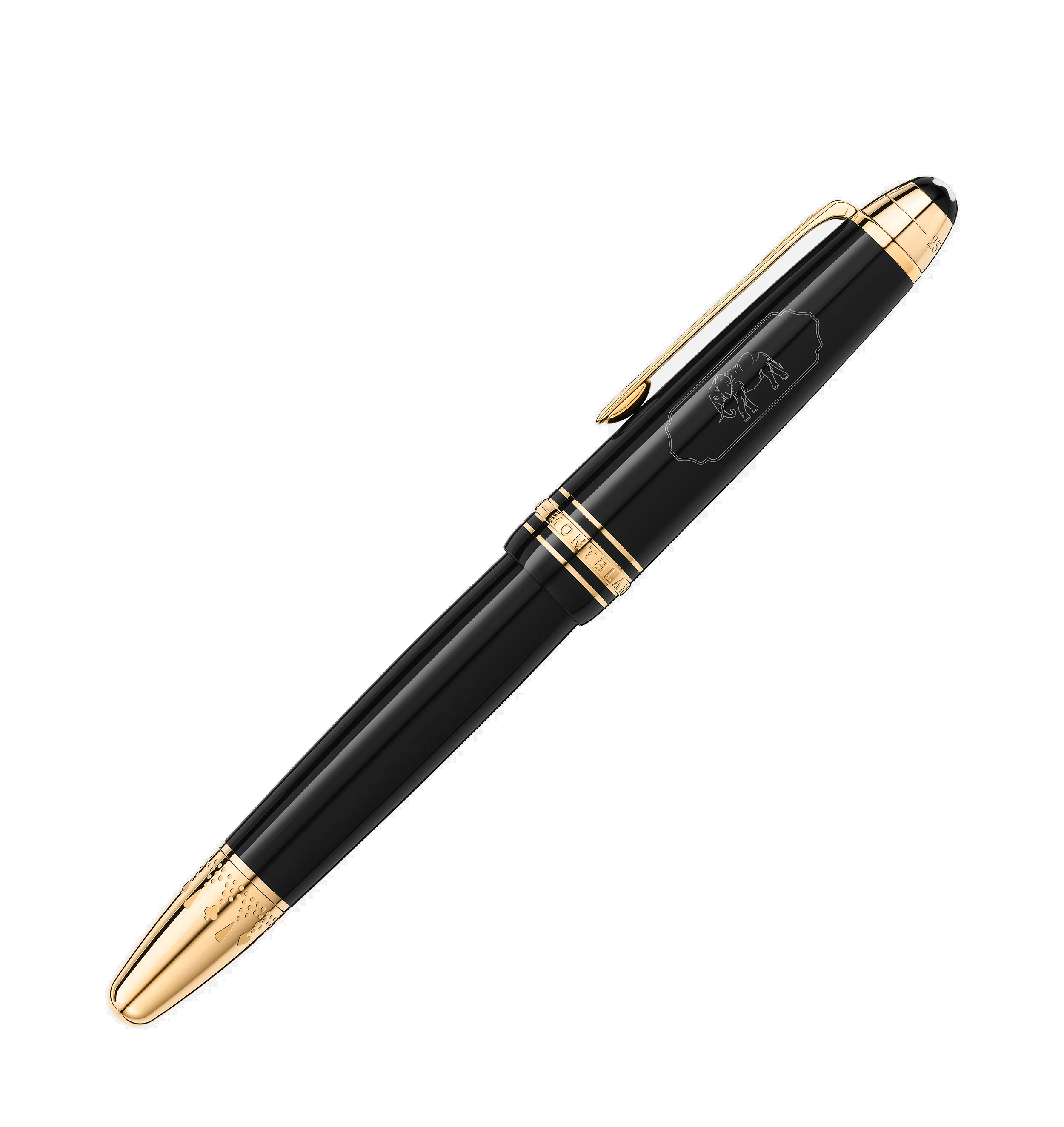 Bút máy Montblanc MST ATW in 80 days S.E. BLK Resin Legrand GT