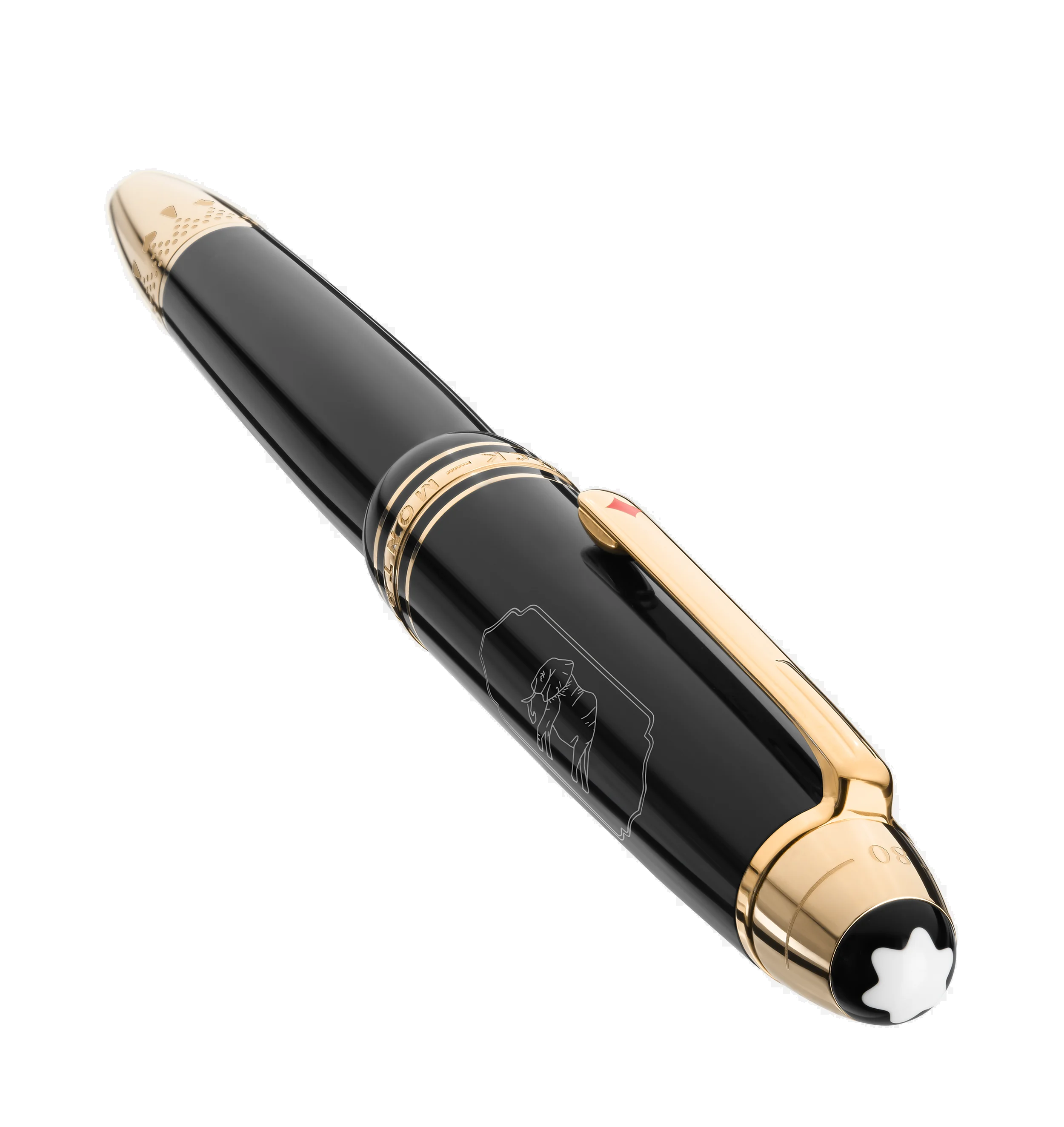 Bút máy Montblanc MST ATW in 80 days S.E. BLK Resin Legrand GT