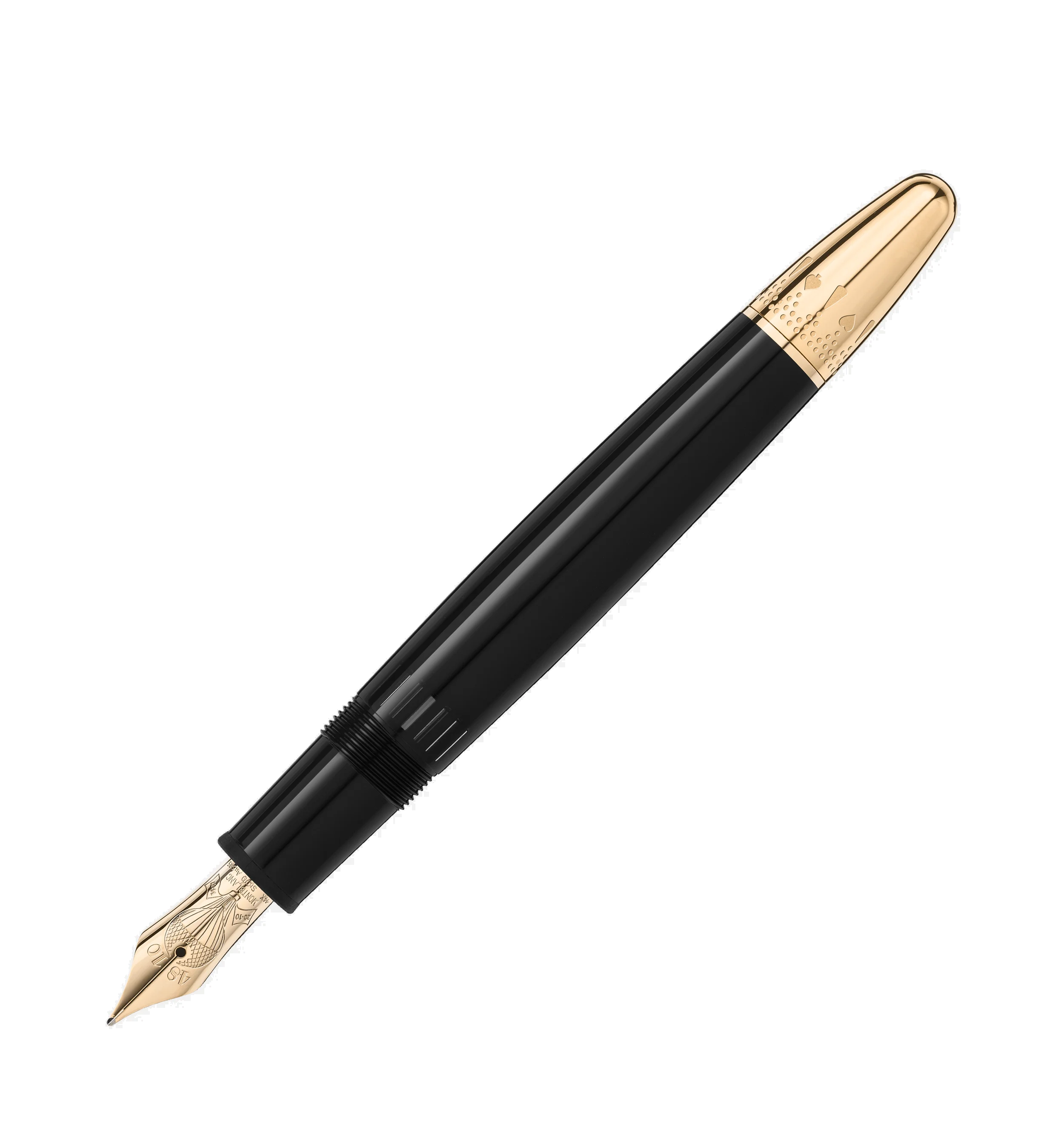 Bút máy Montblanc MST ATW in 80 days S.E. BLK Resin Legrand GT