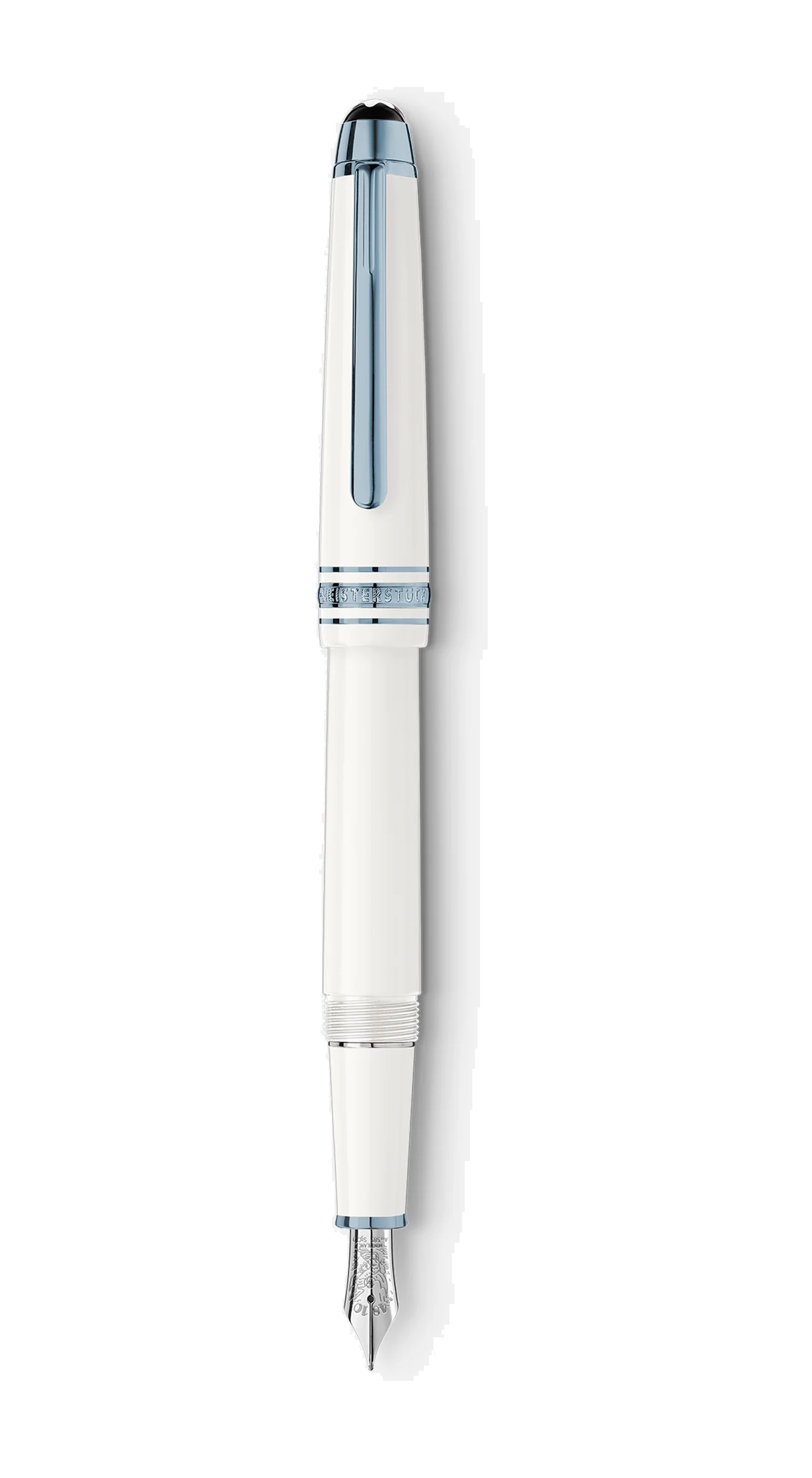 Bút máy Montblanc MST Resin Classique Glacier (White resin Blue PVD coated)