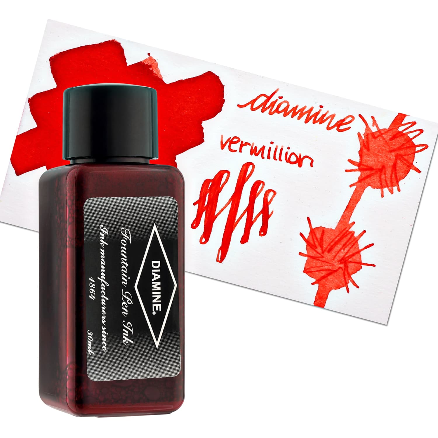 Lọ Mực Diamine Vermillion 30ml