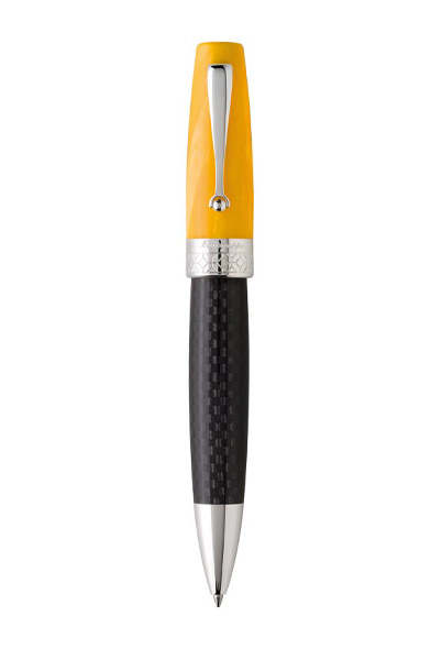 Bút bi Miya Yellow Carbon
