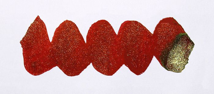 Lọ Mực Diamine Inkvent Green Edition Spiced Apple Chameleon 50ml