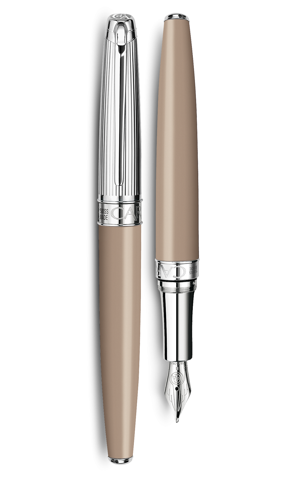 Bút máy LÉMAN BICOLOR CASHMERE silver-plated, rhodium-coated 
