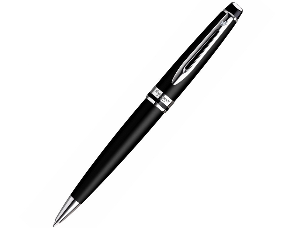 Bút bi Waterman Expert 3 kim loại mờ cài bạc