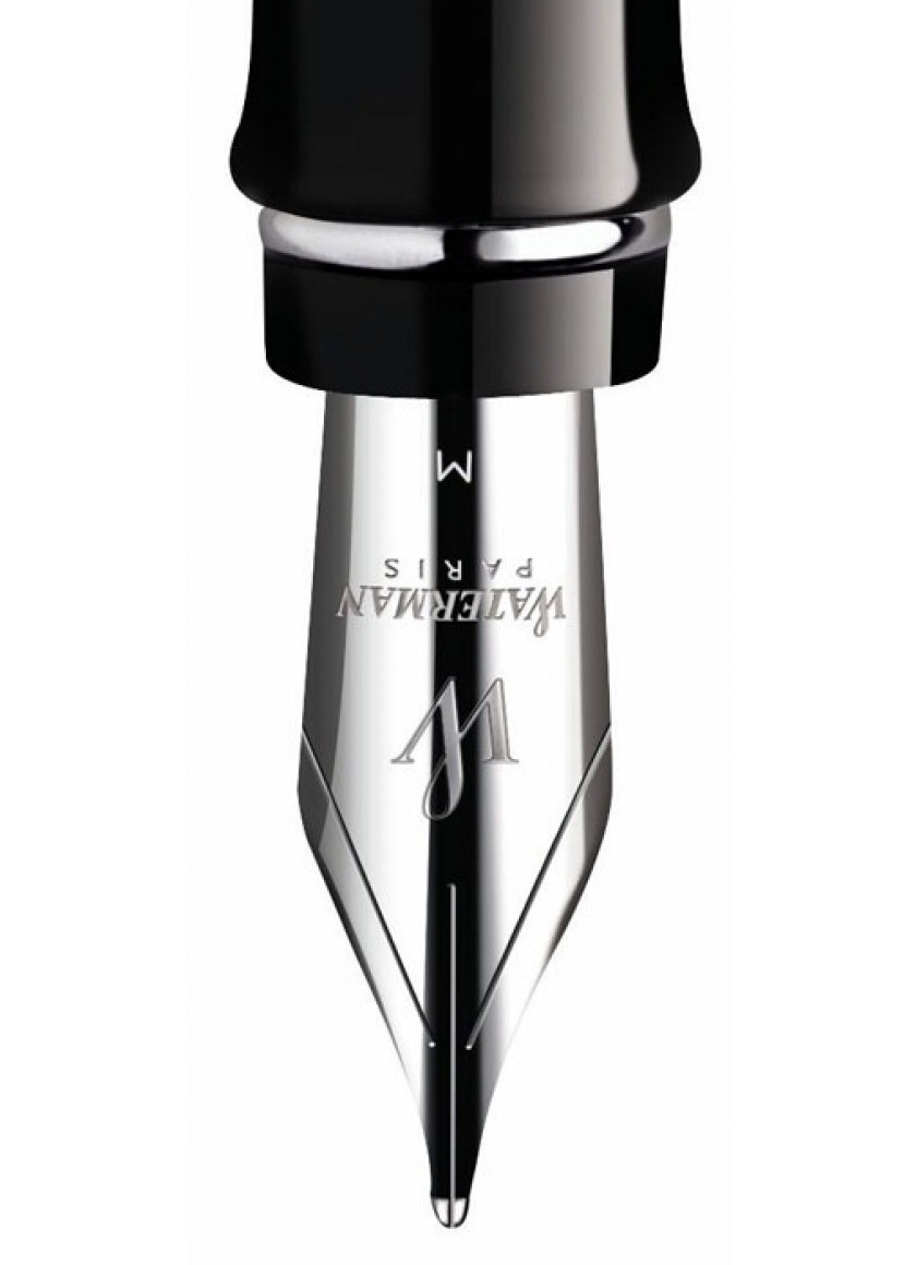 Bút máy Waterman expert 3 mate black cài trắng