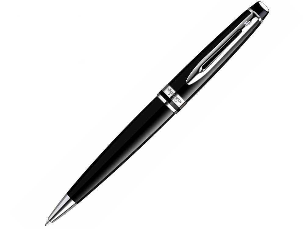 Bút bi Waterman Expert 3 Laque đen cài trắng