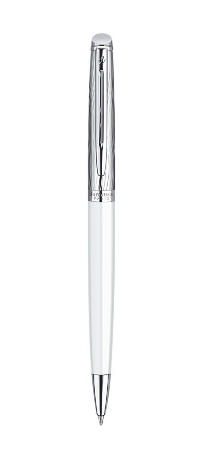 Bút bi Watreman Hemisphere 10 DLX White CT