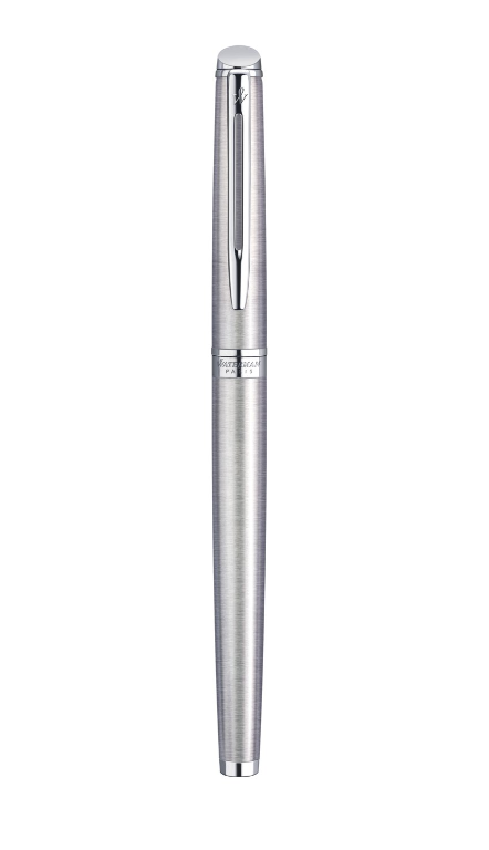 Bút máy Waterman Hemisphere 10 vỏ thép cài trắng