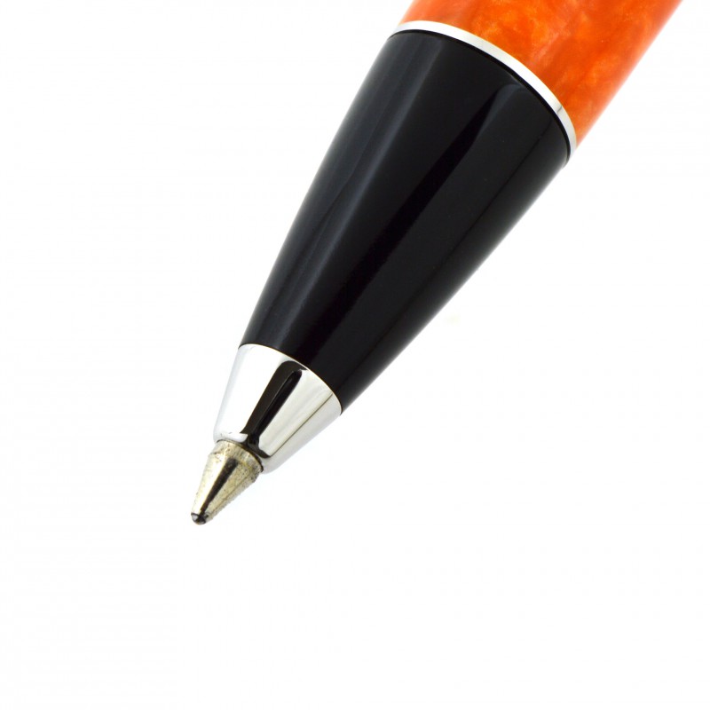 Bút bi Delta Dolcevita Fusion Orange Silver Trim 