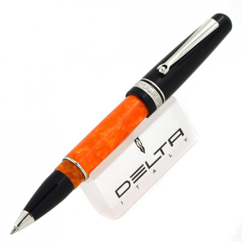 Bút dạ Delta Dolcevita Fusion Orange Silver Trim