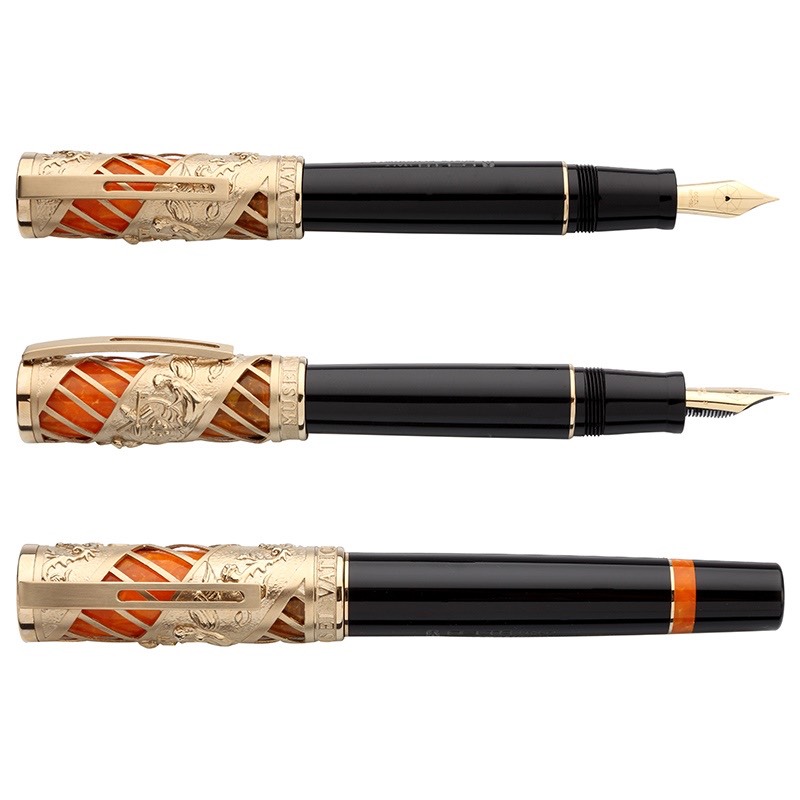 Bút máy Musei Vaticani Gold Plated 18K gold nib LE 1932