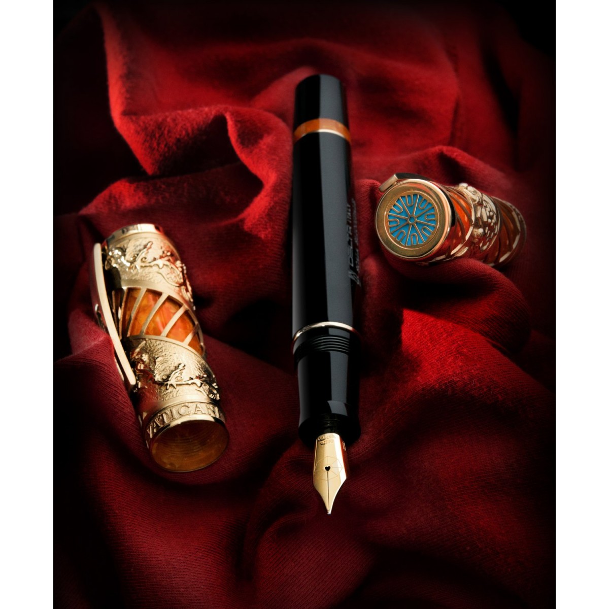 Bút máy Musei Vaticani Gold Plated 18K gold nib LE 1932