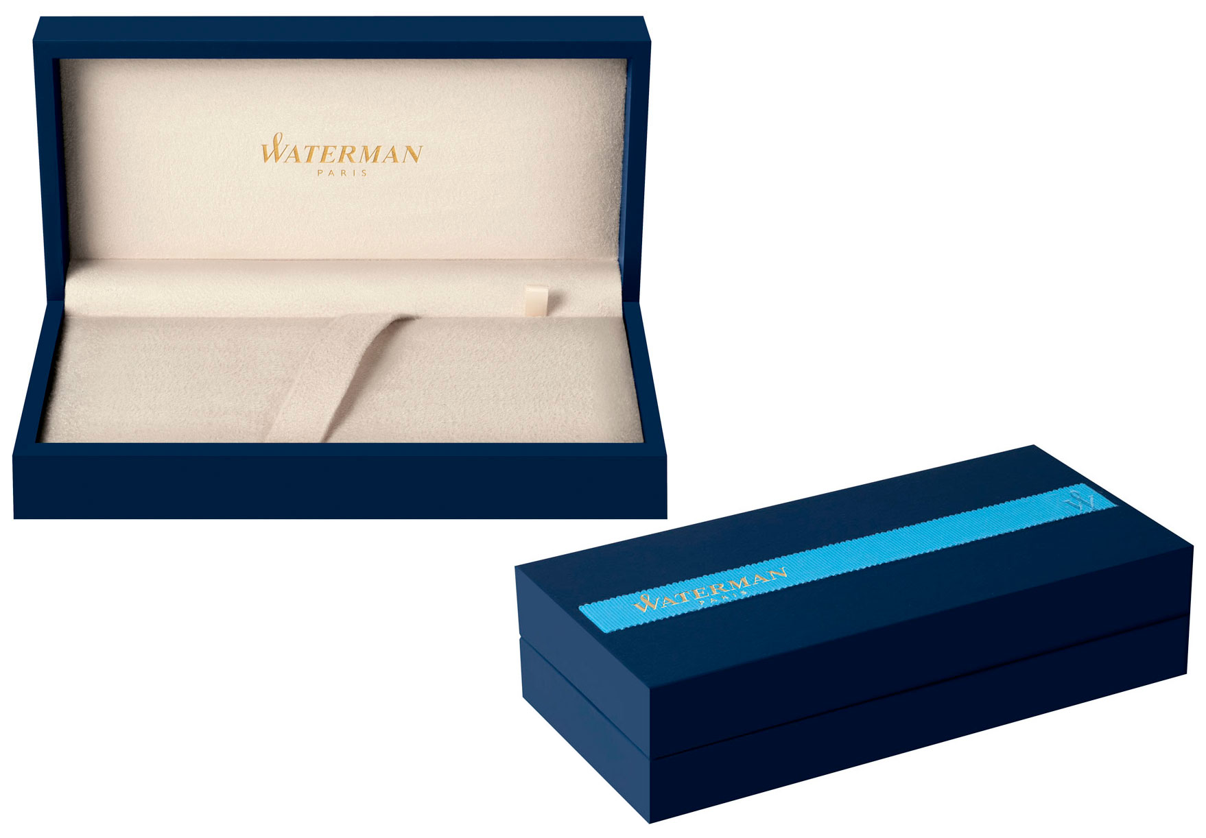 Bút bi waterman Hemisphere 10 đen mờ cài vàng