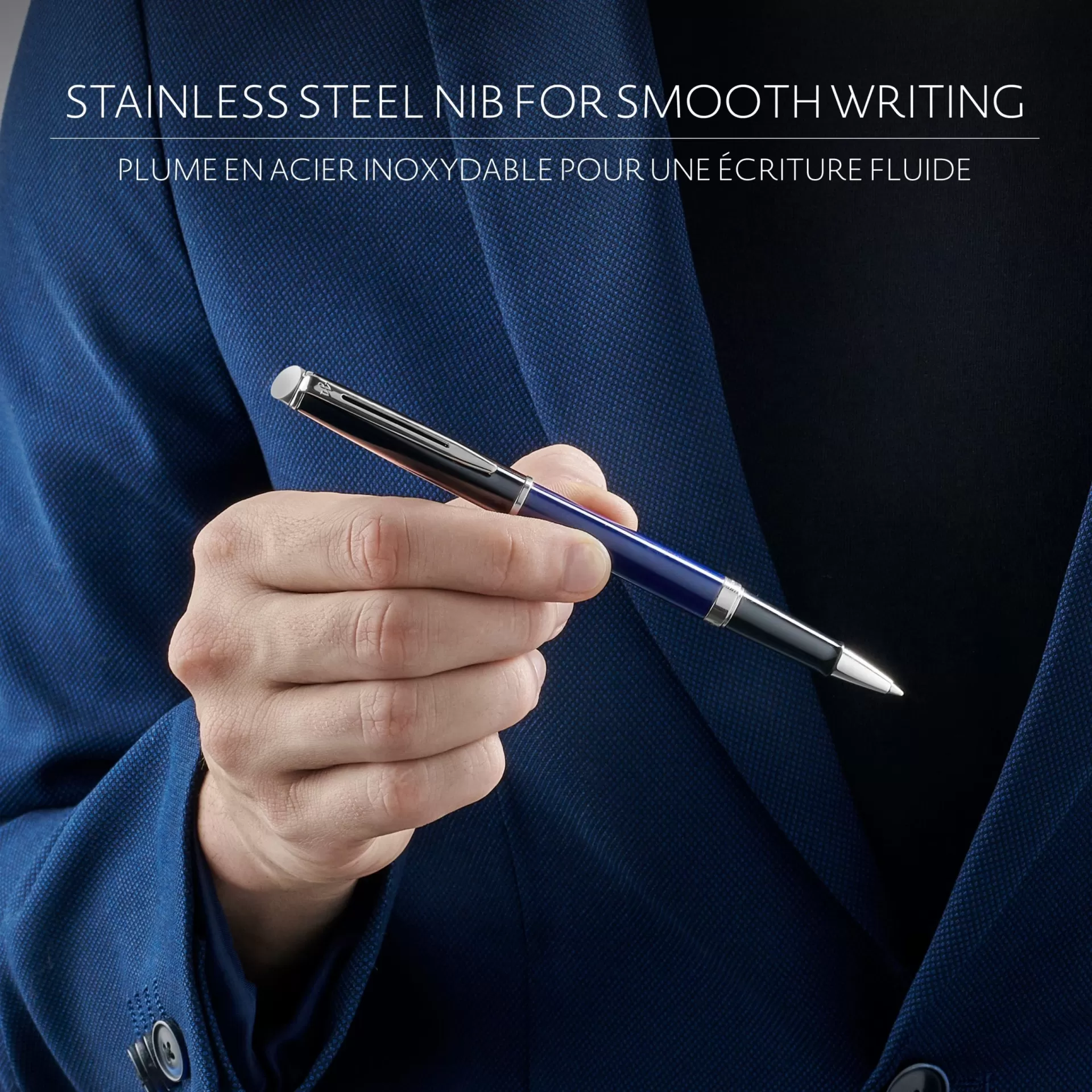 Bút dạ Waterman Hemisphere24 BLACK BLUE CT