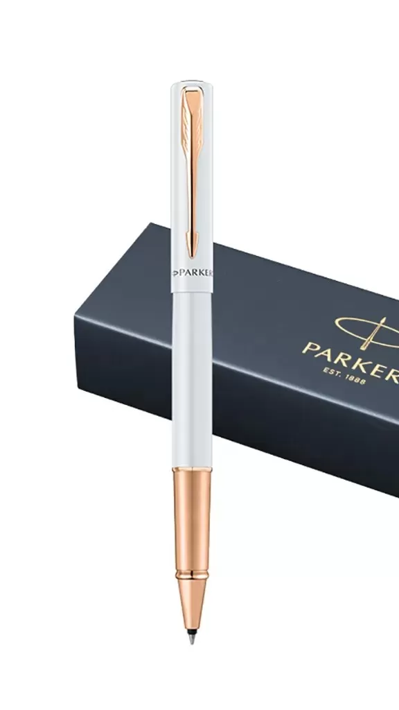 Bút dạ bi Parker Vector XL Premium White Pink Gold PVD
