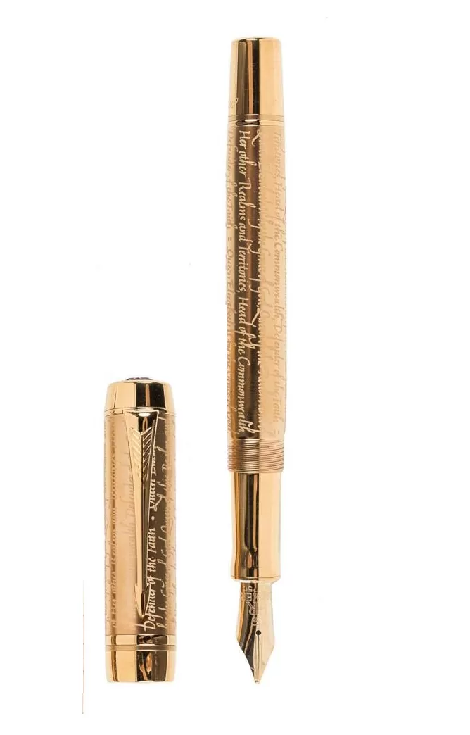 Bút máy Parker Duofold Accession the Queens Golden Jubilee