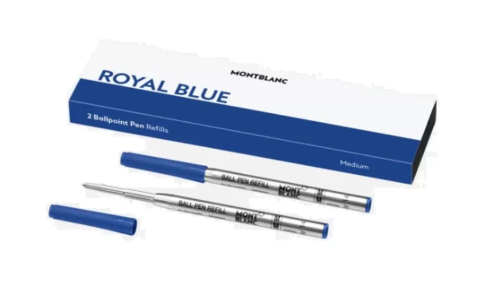 Ruột bi Montblanc Blue M (vỉ đôi)