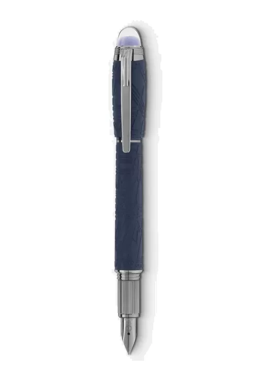 Bút máy Montblanc Starwalker Space Blue Resin