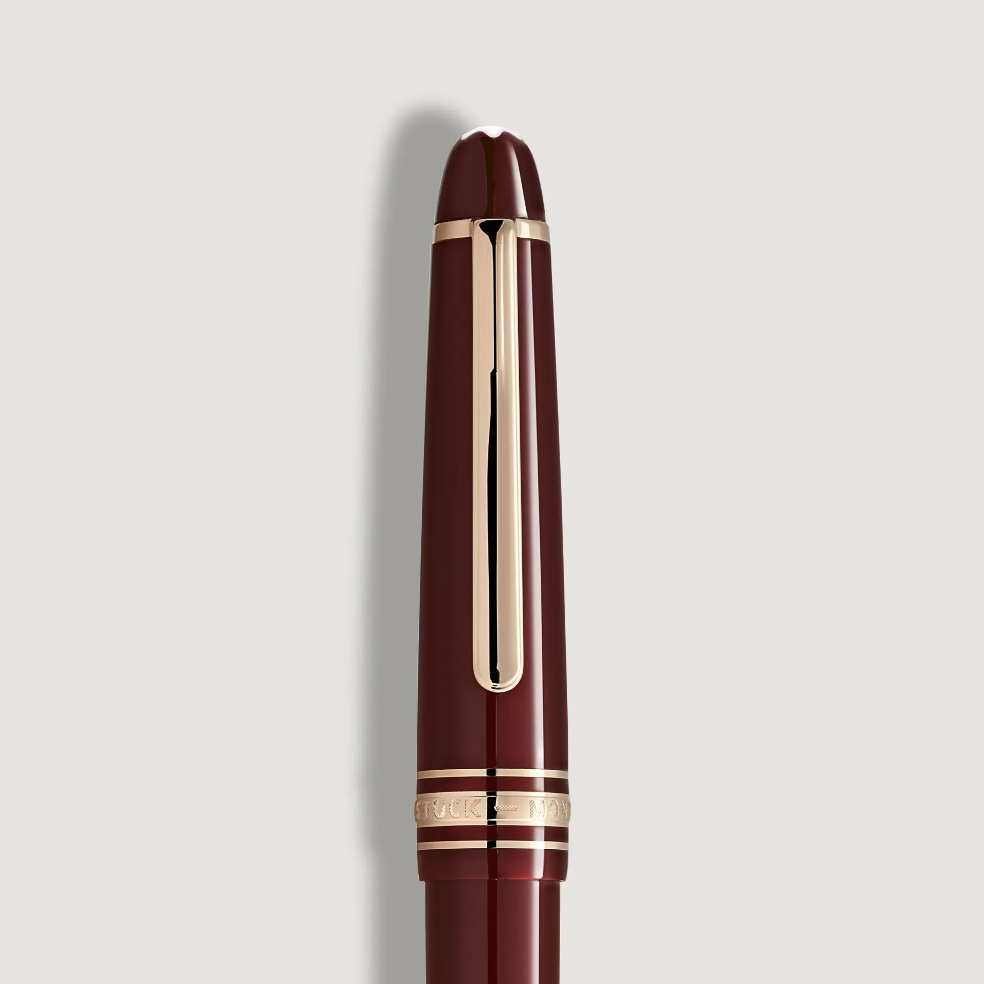 Bút dạ bi Montblanc Meisterstück Burgundy Red Classique GT