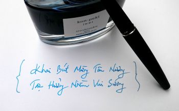 Khai bút mừng tân nương