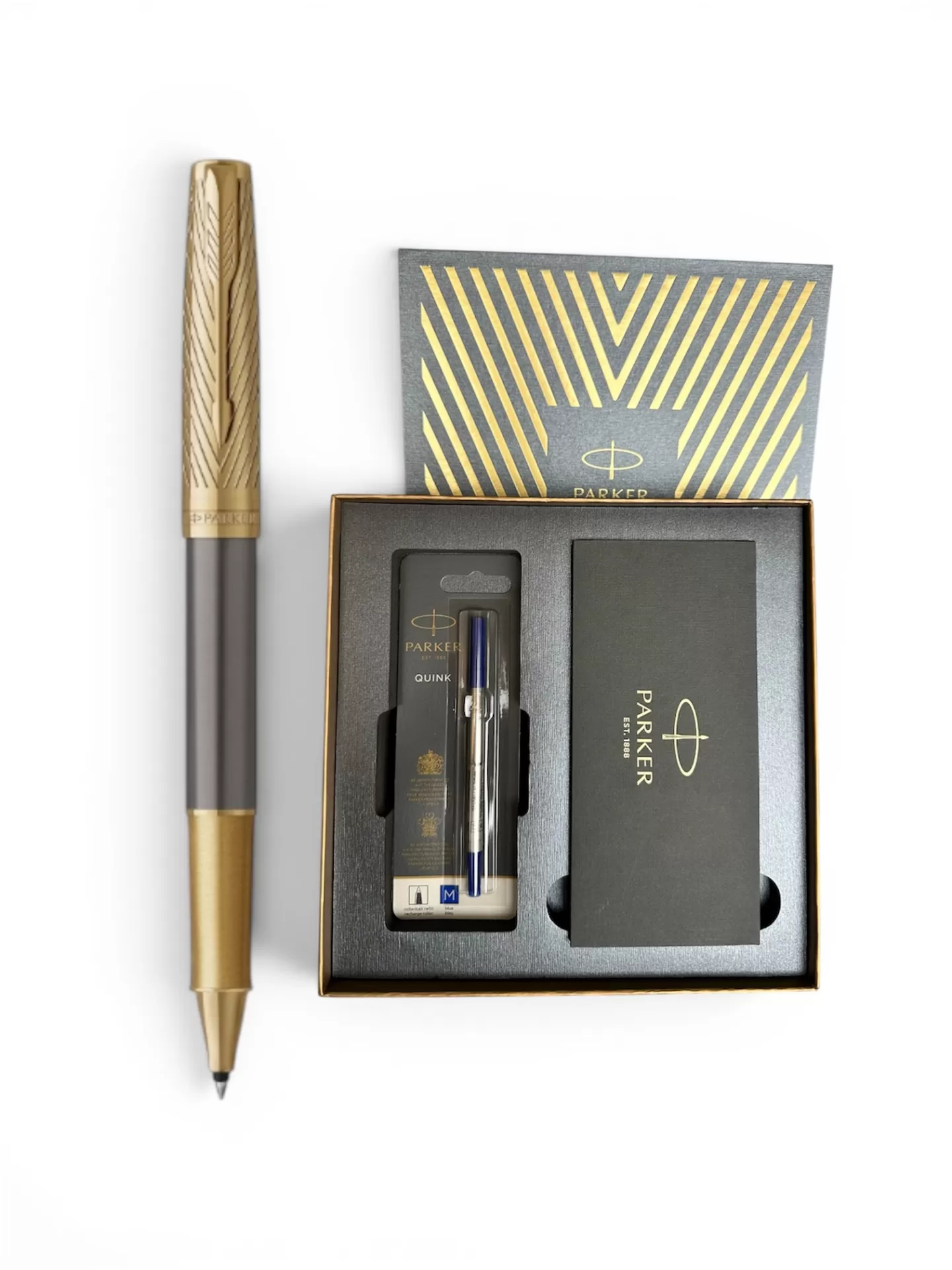 Bút dạ Parker Sonnet ARROW Grey GT (Gift box)